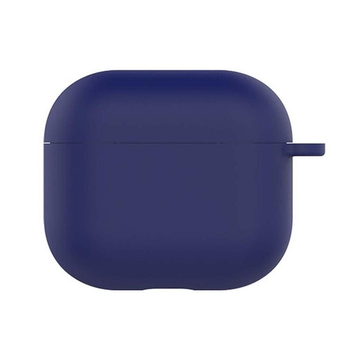 XO K15 Kopfhörer Hülle AirPods 3-für mit Aufhänger (Blau)