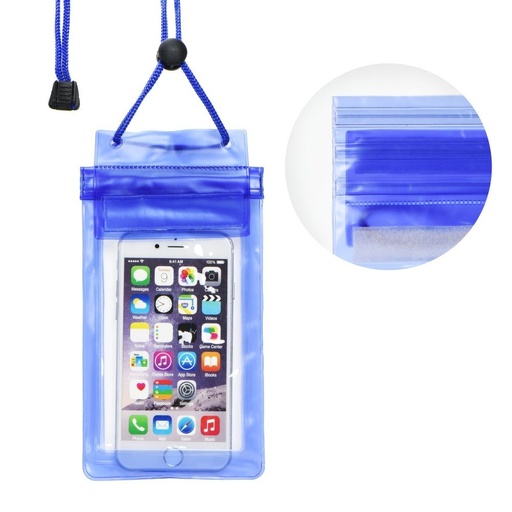 Universell Größe 70x160mm wasserdicht Hülle (Blau)