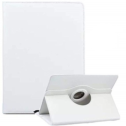 Universell Größe 7"-ig drehbar tablet Hülle, (Weiß)