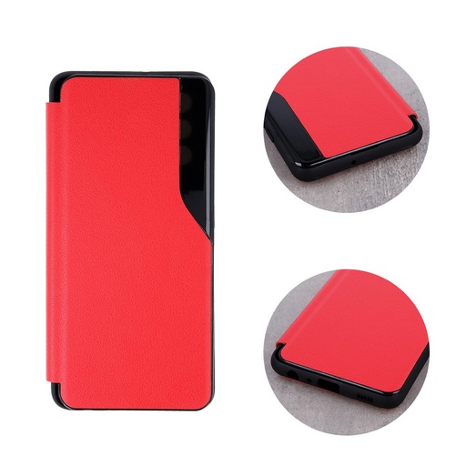 Samsung Galaxy A32 4G Smart view TPU Klapphülle (Rot)