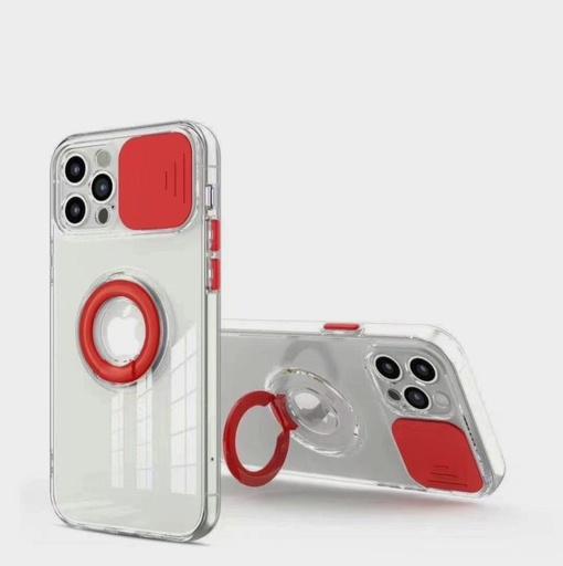 Samsung Galaxy S21 Ultra lens bumper Backcover, (Rot)