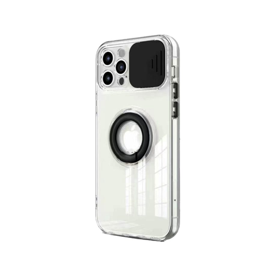 [5901215478651] Samsung Galaxy S21 Ultra lens bumper back cover case, (Black)