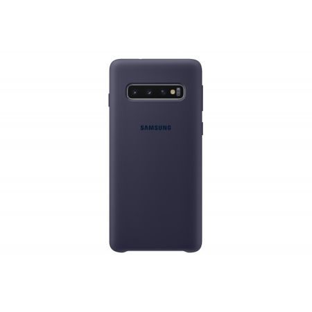 [KV-OSAM-EF-PG975TNEG] Samsung Galaxy S10+ silicone cover genuine back cover case, dark blue