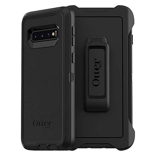 Samsung Galaxy S10 Otterbox defender stoßfest Backcover, (Schwarz)