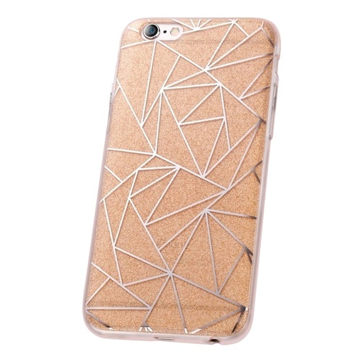 Samsung Galaxy J5 2017 fashion glitter geometric Backcover, gold