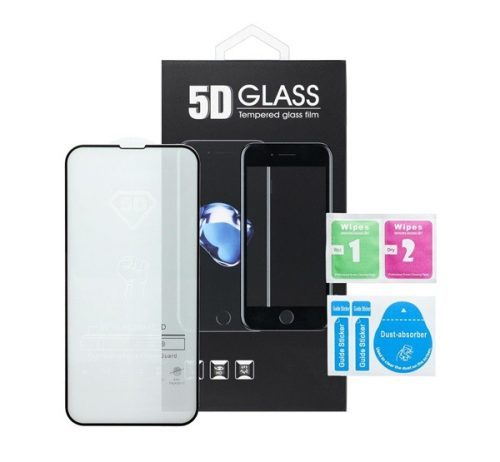 Samsung Galaxy A51 gebogen Panzerglas, transparent (schwarz Rahmen)