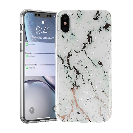 Samsung Galaxy A50 / Galaxy A30s / Galaxy A50s Vennus marble stone Backcover (Weiß)