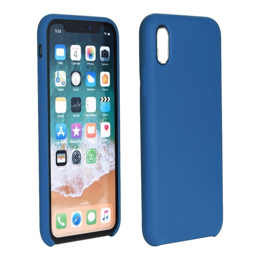 Samsung Galaxy A40 silicone Backcover (Dunkelblau)