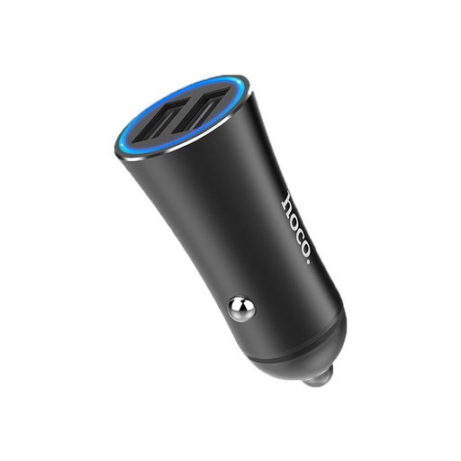 Hoco Z30A Auto- Ladegerät (2xUSB port), 5V 3,1A, schwarz