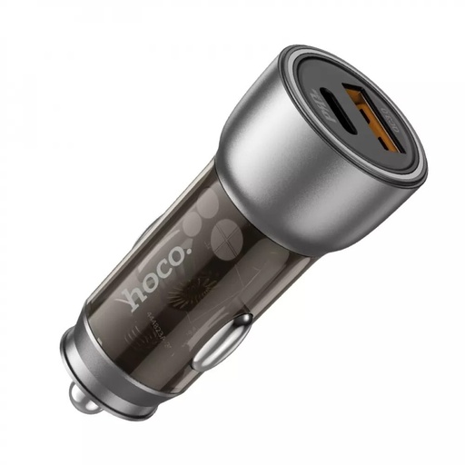 Hoco NZ8 Auto- Ladegerät, 43W, PD25W,QC3.0 braun