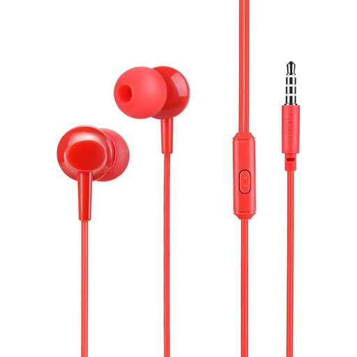 Hoco M14 headset (jack 3,5mm) mit Mikrofon, rot