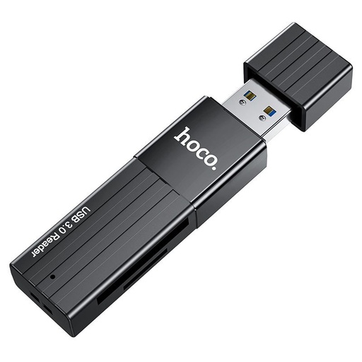 Hoco HB20 Kartenleser, USB2.0 / USB3.0, TF/SD, schwarz