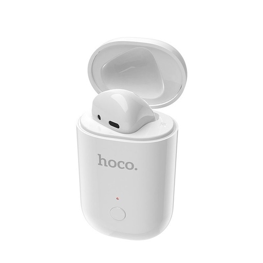 Hoco E39 bluetooth headset, weiß - rot tokkal