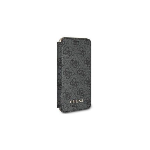 Apple iPhone X / iPhone XS GUESS Charms collection Premium Klapphülle (Grau )