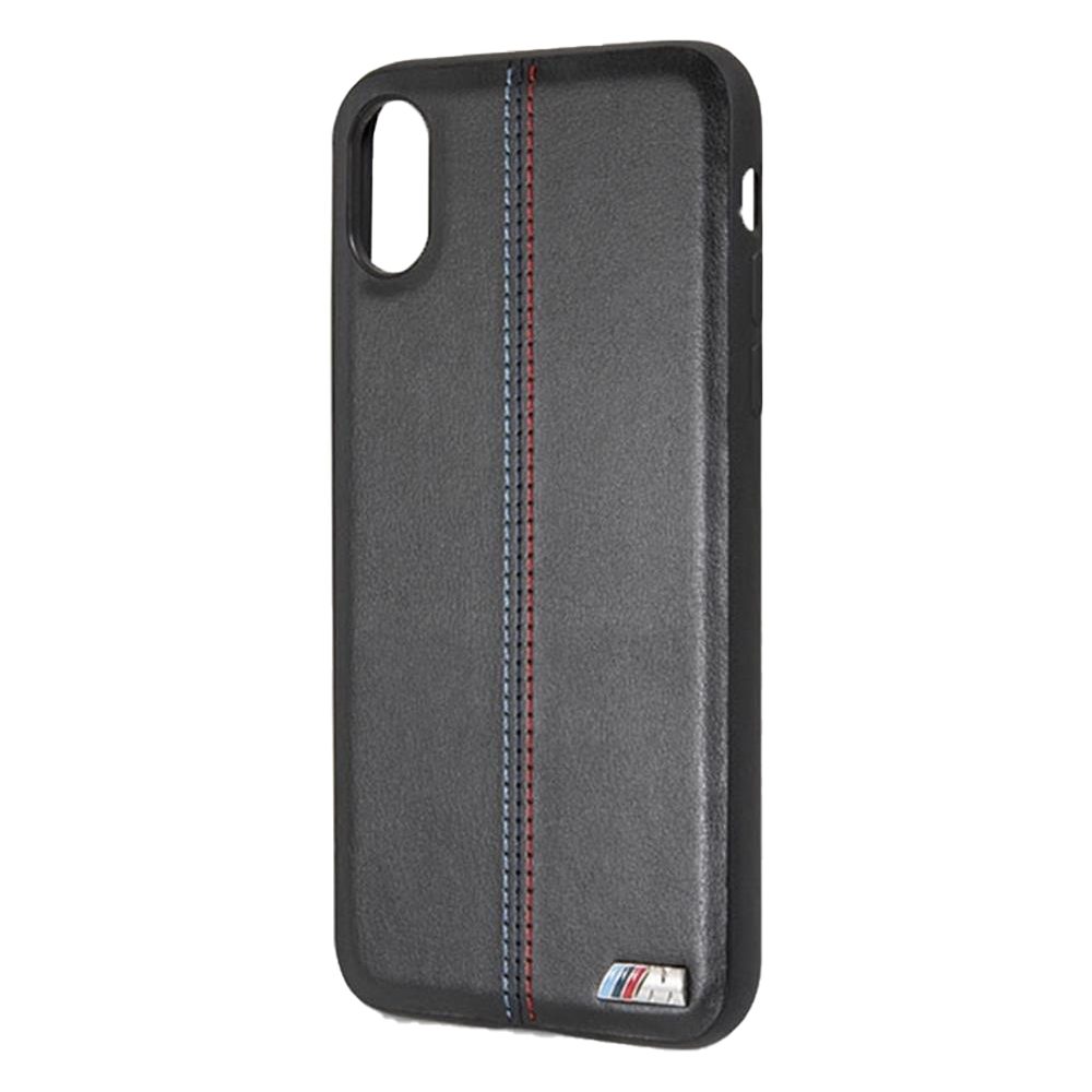 [BMHCPXMTRIBK] Apple iPhone X / XS BMW M case – red részlettel (Black) - BMHCPXMTRIBK