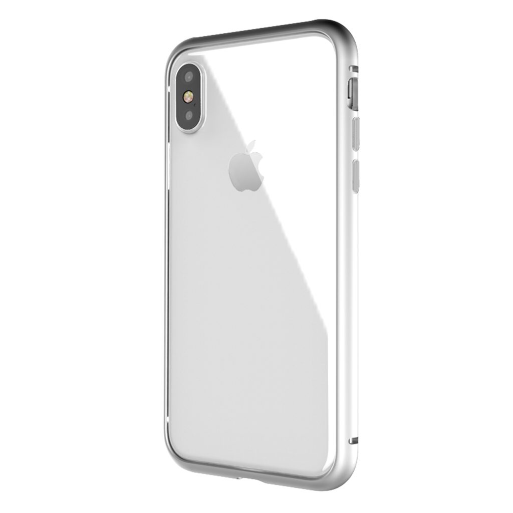[KV-48561231] Apple iPhone 7 Plus / iPhone 8 Plus magnetic adsorption back cover case (White)