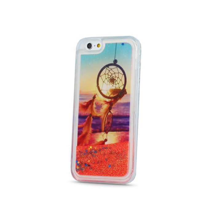 [FP022800] Apple iPhone 7 / iPhone 8 / iPhone SE 2020 / iPhone SE 2022 liquid glitter back cover case (Red)
