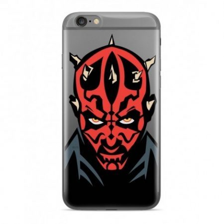 [SWPCMAUL1212] Apple iPhone 7 / iPhone 8 / iPhone SE 2020 / iPhone SE 2022 Star Wars silicone D. Maul 004 back cover case (Clear)