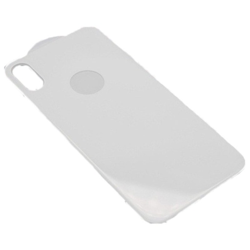 Apple iPhone 6/7/8 5D gebogen rückseitig Panzerglas, weiß