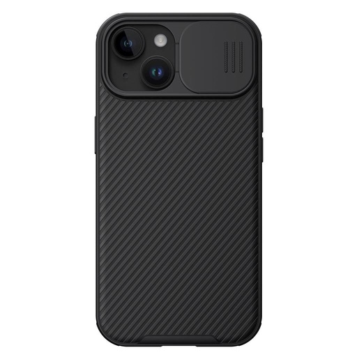 Apple iPhone 15 Plus Nillkin Camshield Pro Backcover (Schwarz)