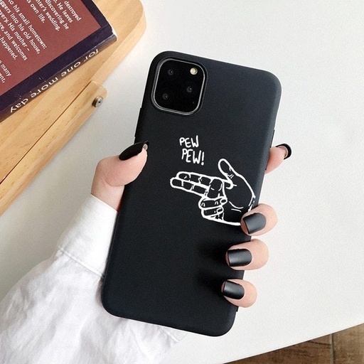 Apple iPhone 11 pew Backcover (Schwarz)