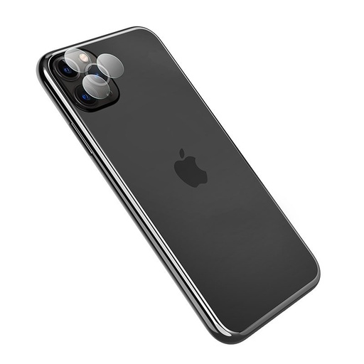 Apple iPhone 11 Pro/11 Pro Max mit Metallrahmen kamera Schutz Panzerglas , transparent