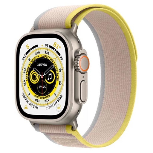 Apple Watch 42mm / Watch 44mm / Watch 45mm / Watch 49mm HOCO WA14 Riemen weiß