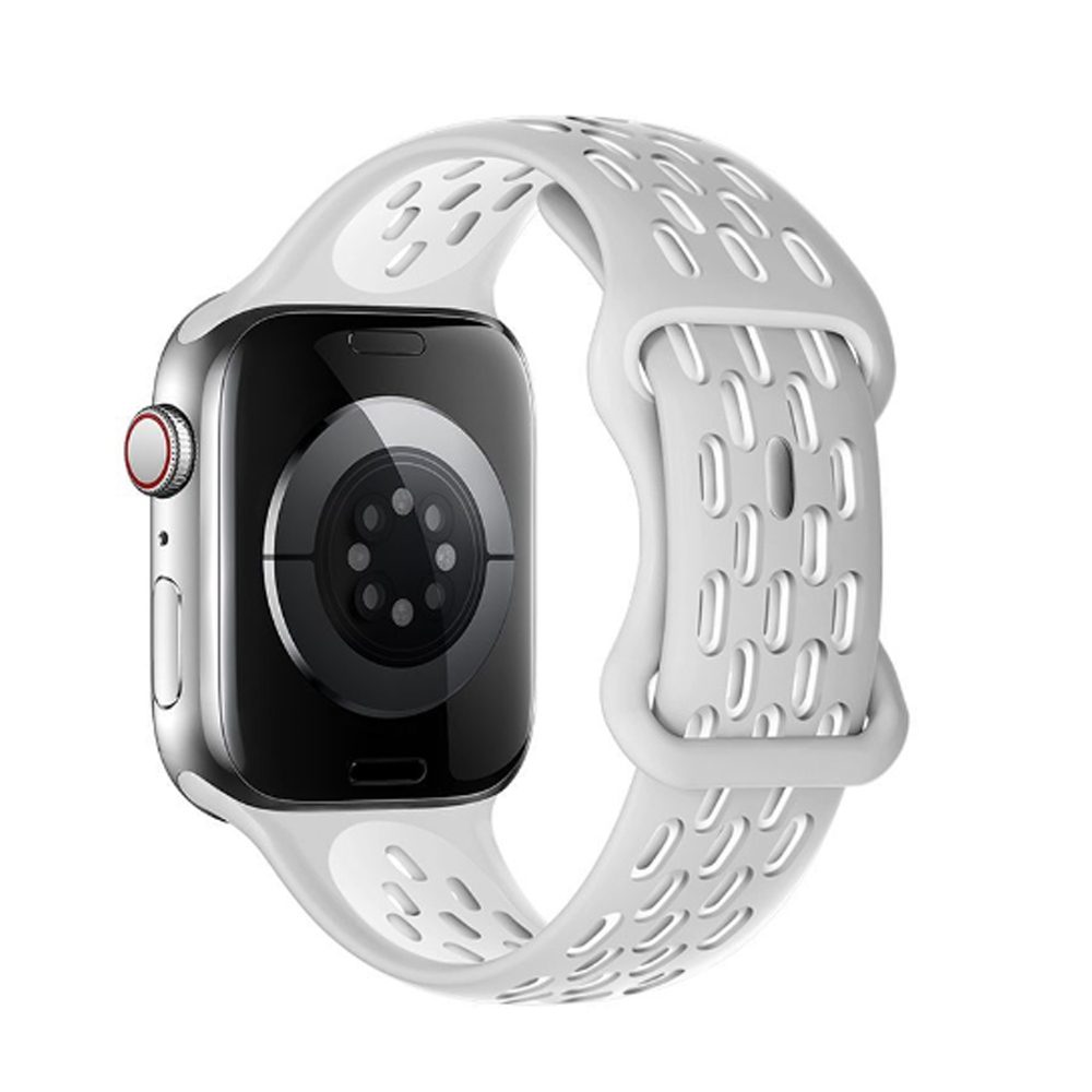 [6931474798053] Apple Watch 38mm / Watch 40mm / Watch 41mm HOCO WA19 buckle raindrop strap white