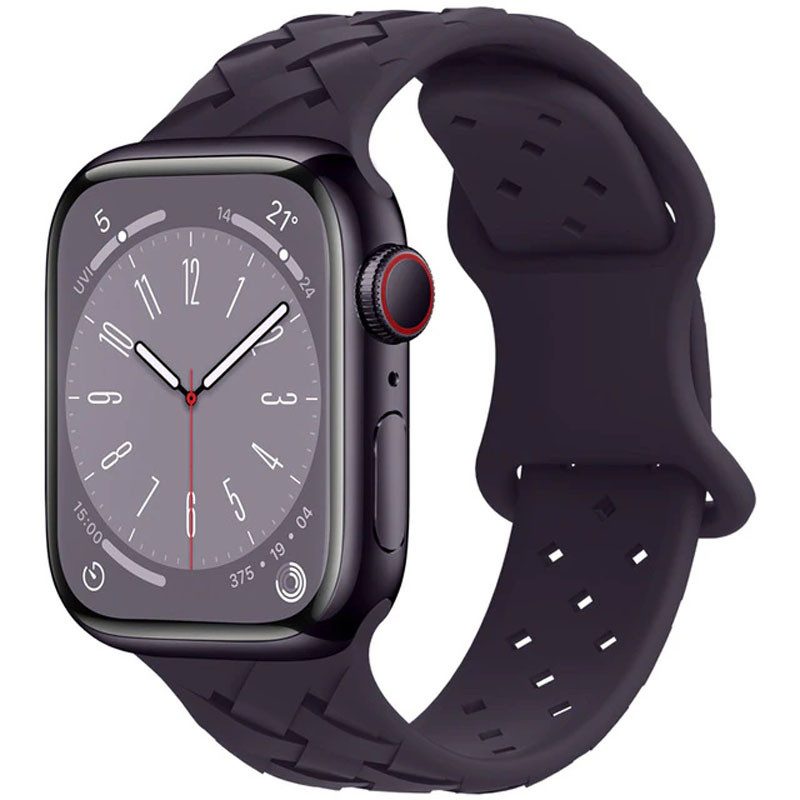 [6931474793089] Apple Watch 38mm / Watch 40mm / Watch 41mm HOCO WA16 bamboo strap red