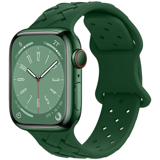 Apple Watch 38mm / Watch 40mm / Watch 41mm HOCO WA16 bamboo Riemen grün