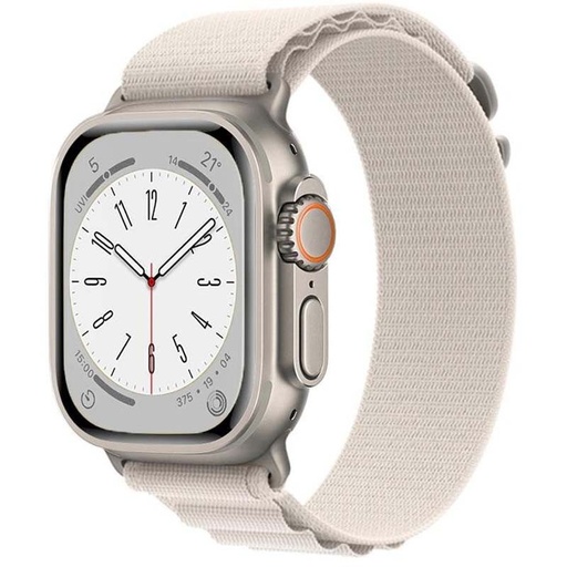 Apple Watch 38mm / Watch 40mm / Watch 41mm HOCO WA13 Riemen silber