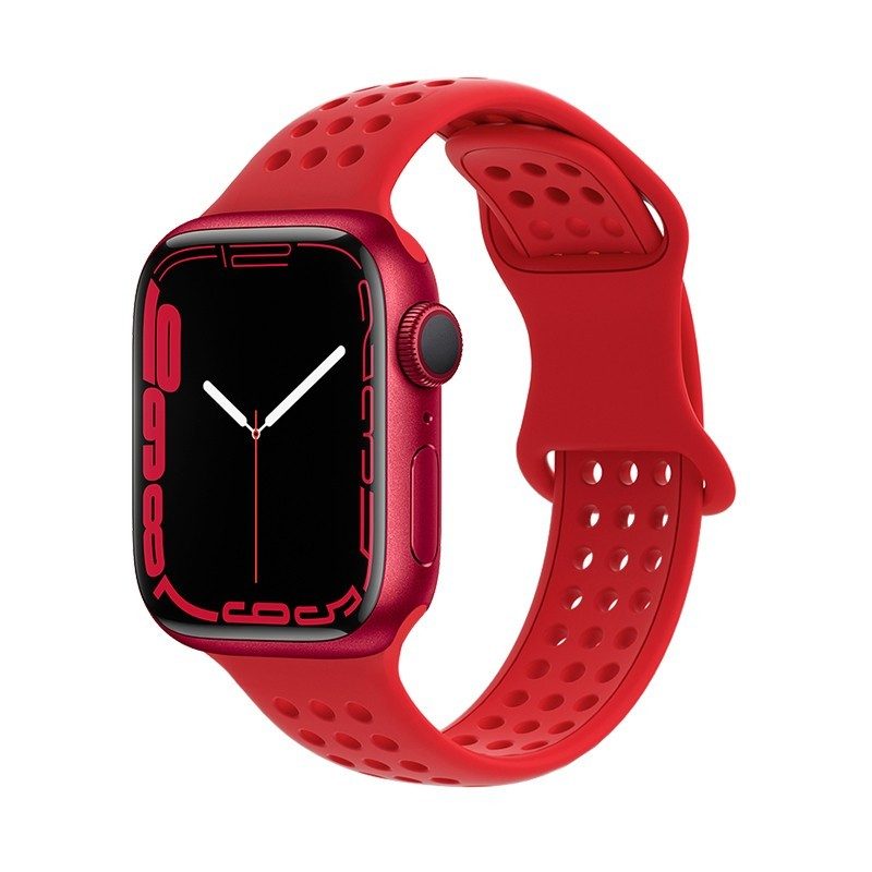 [6931474787507] Apple Watch 38mm / Watch 40mm / Watch 41mm HOCO WA08 smartwatch strap red