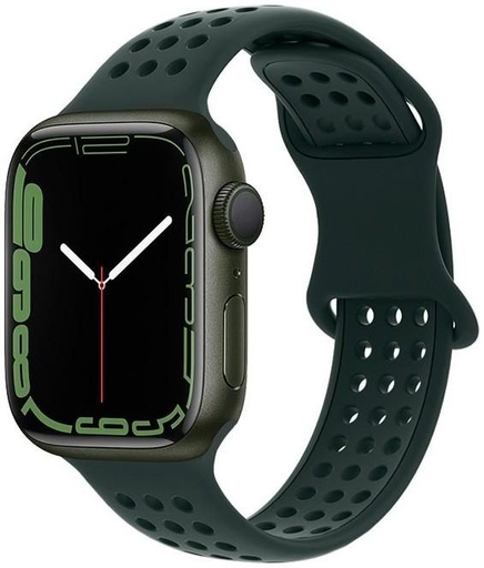 Apple Watch 38mm / Watch 40mm / Watch 41mm HOCO WA08 Smartwatch Riemen grün