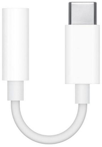 [MW2Q3ZM/A] Apple USB-C - 3,5 mm Jack adapter (White)