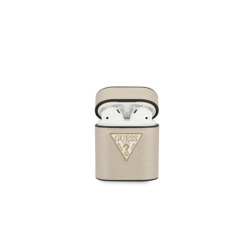 AirPods Guess Saffiano Hülle (Beige) - GUACA2VSATMLLG