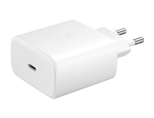 Samsung Netz- Ladegerät USB-C mit Kabel 45W (Weiß)