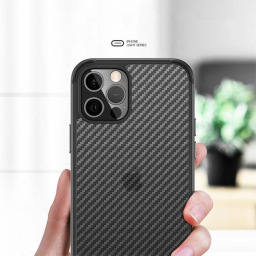 Apple iPhone 13 Sulada carbon fiber Backcover (Schwarz)