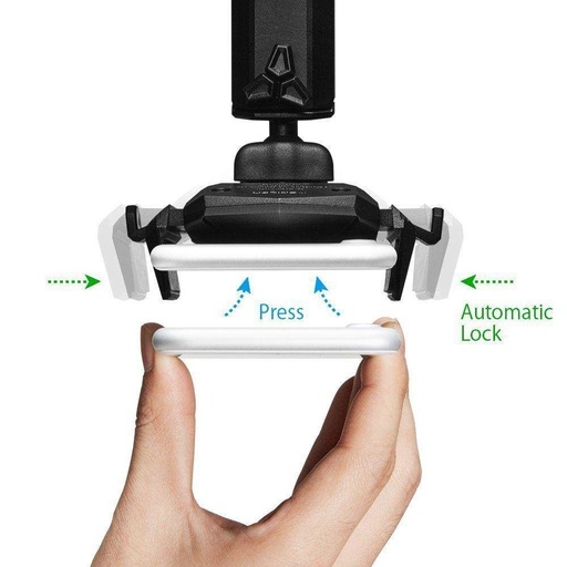Spigen TS35 Autohalterung (mit Saugnapf), Auto- Handyhalterung (fürs Armaturenbrett), schwarz