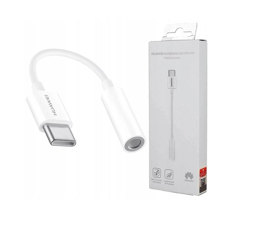 Huawei CM20 type-c Verteiler (type-c Ladegerät port+3,5mm jack Buchse) , weiß
