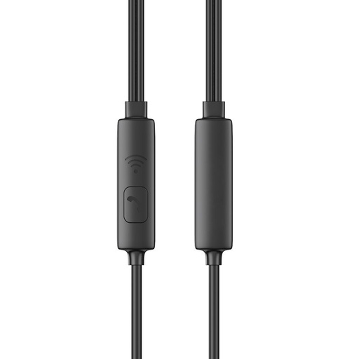 Borofone BM61 kabelgebunden headset, 3.5mm jack mit Anschluss, schwarz