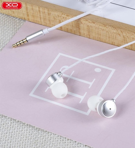 XO EP11 kabelgebunden Kopfhörer, mit Mikrofon, 3,5mm Jack mit Anschluss, weiß