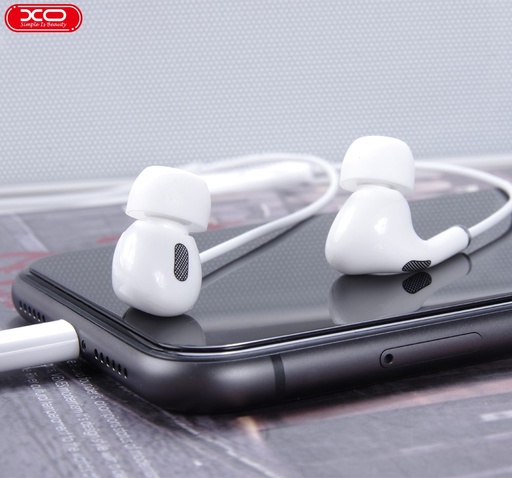 XO EP24 bluetooth-os kabelgebunden Kopfhörer, mit Mikrofon,Lightning mit Anschluss, weiß