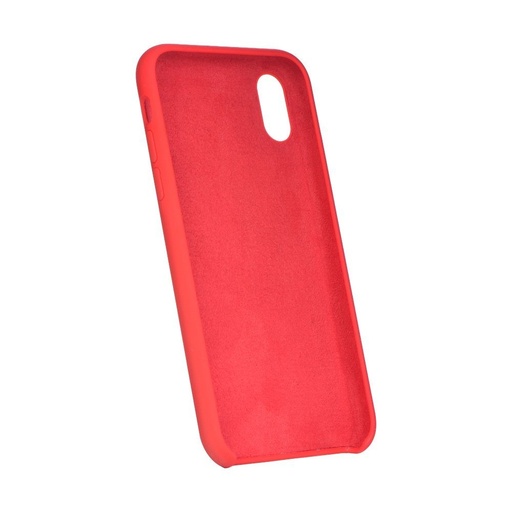 Apple iPhone XR silicone Backcover (Rot)