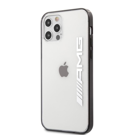 Apple iPhone 12/12 Pro AMG Silikon Backcover (Transparent) - AMHCP12MAESLBK