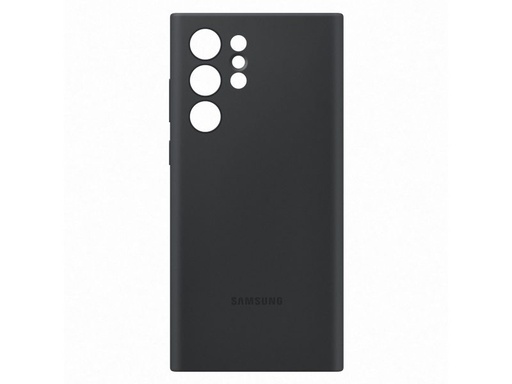 Samsung Galaxy S22 Ultra silicone cover Original- Backcover, schwarz - EF-PS908TBE
