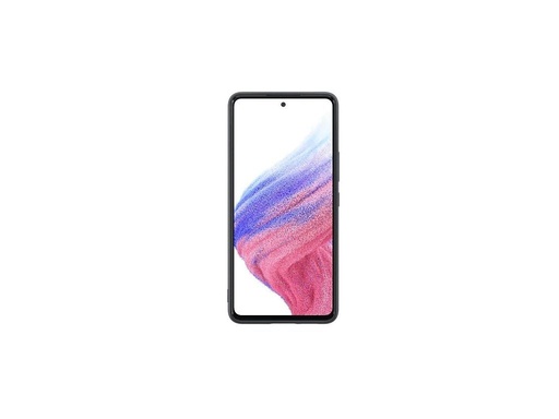 Samsung Galaxy A53 5G Silicone Cover Hülle (Schwarz)