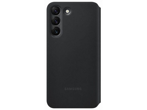 Samsung Galaxy S22 transparent view Original- Klapphülle, schwarz, EF-ZS901CBE