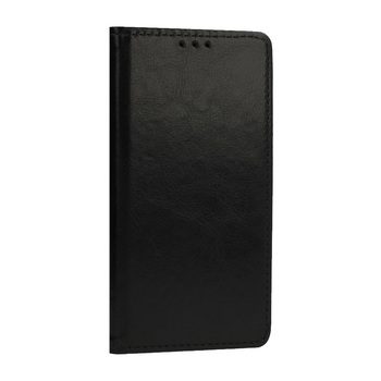 Apple iPhone 13 Pro original Leder Klapphülle (Schwarz)