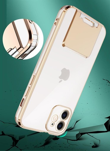 Apple iPhone 7/8/SE 2020/SE 2022 luxury mit Aufsteller Backcover (Lila)