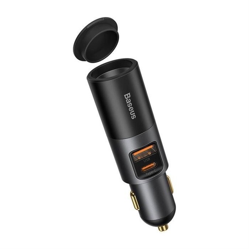 Baseus CCBT-C0G Auto- Schnellladegerät (PD + QC Laden), grau